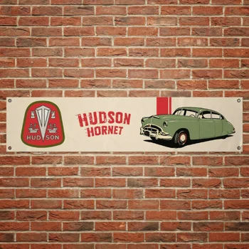 

Hudson Hornet Banner pvc tent decoration, decoration Sports for garage, Flag shop, shop decoration