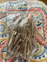 Alligator Clips Hairpins Clamps Cable Lead-Testing Metal 50pcs/Lot 35mm-75mm