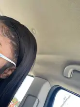 Peluca de onda de encaje Frontal para mujer, cuerpo 13x4, cabello humano Remy peruano, prearrancado con pelo de bebé, peluca de cabello humano con encaje Frontal 150%