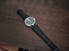 Reloj mecánico automático de negocios para hombre, con correa de cuero maestro de tiempo, esfera blanca, calendario, fecha, clásico