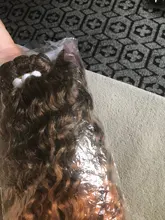 FASHION IDOL-Mechones con cierre, extensiones de cabello sintético rubio, degradado, de plata, gris, de moda, onda de agua, fibra, 20 pulgadas, 9 uds. por paquete