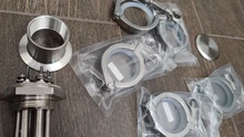 Tri-Clamp Ferrule Stainless-Steel Sanitary Clover SS304 10PCS 5PCS 
