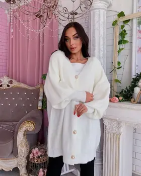 

Cardigan emberens 4796 with beautiful buttons warm new autumn winter shipping from Russia российское production