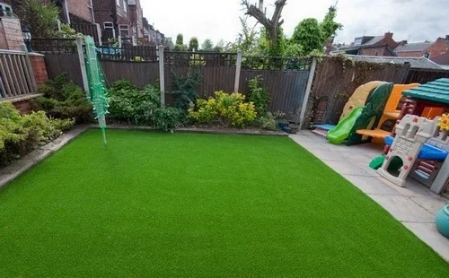 Artificial lawn for cottages and garden, landscape design, pile 10 ± 1mm, art. S-1024-4 ► Photo 3/6