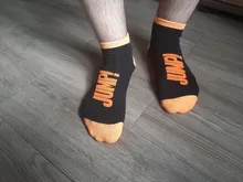 Calcetines antideslizantes cálidos para niño y niña, calcetín de algodón de Color caramelo, tobilleros gruesos y esponjosos de Otoño/Invierno, 1 par