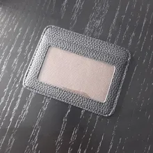 Cartera minimalista delgada de cuero PU, tarjetero pequeño de piel sintética, Tarjetero con ranura múltiple, Color caramelo