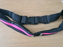 Riñonera para correr deportiva, bolsa de bolsillo para exteriores, para correr, ciclismo, resistente al agua, ajustable, antirrobo