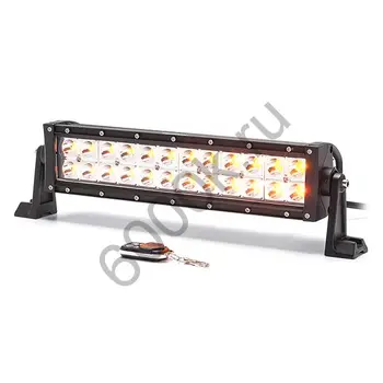 

Headlights for Atv, Buggy: Led Light bar 72 Watt bicolor combo 36 cm