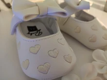 Ma & Baby-zapatos de lazo de piel sintética para recién nacidos, calzado de princesa para fiesta de cumpleaños, zapatos de cuna blandos, 0 a 18 meses