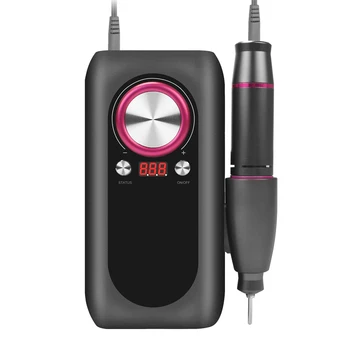 

Portable Rechargeable Nail Drill LCD Display 30000RPM Electric Nail File Kit Art Polisher for Acrylic Gel Nails Manicure Machine