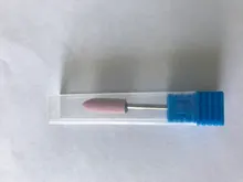 Fresas de corindón para uñas, accesorios de herramientas para manicura eléctrica con piedras de cerámica, 1 Uds.