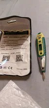 Probador de lápiz de prueba Digital, bolígrafo Detector de voltaje eléctrico, destornillador con pantalla LCD, CA/CC de 12-250V, para herramientas de electricista