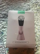 Masajeador Facial EMS con luz LED, terapia de vibración Sónica, eliminación de arrugas, estiramiento de la piel, tratamiento frío caliente, dispositivo de belleza para el cuidado de la piel