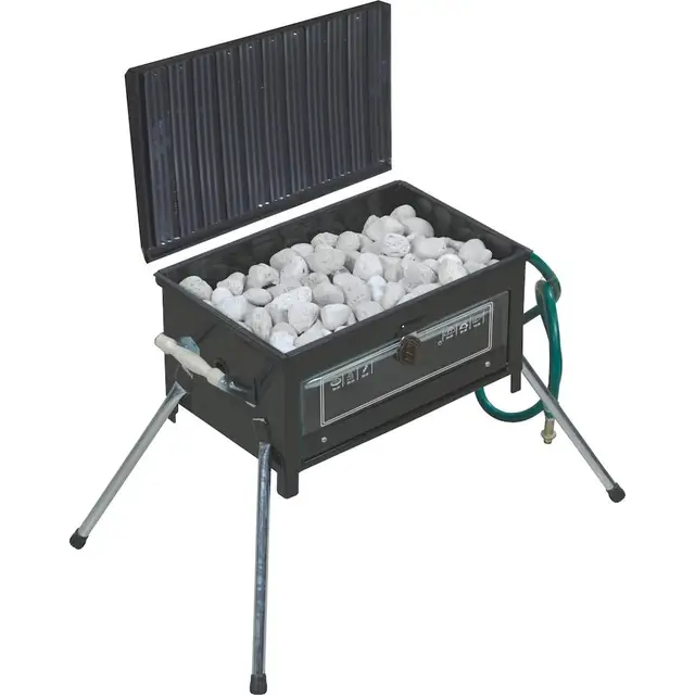 Portable Gas Smokeless Grill  2