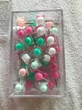 Pin de empuje de plástico transparente para pared de fotos, tablero suave de madera, corcho, mapa, regalo creativo, moda H0242