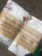 Manta de muselina para 100%, manta suave de algodón para bebé recién nacido, Toalla de baño, gasa, saco de dormir para niño, funda para cochecito, 120x120cm