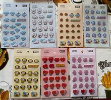 Kpop-pegatinas para niños de Corea, álbum de calendario diario, álbum de recortes, pegatinas 3D hinchadas, manual de decoración, suministros de papelería, regalos de ventilador