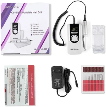 

Portable Nail Drill, Cordless, Nail Master