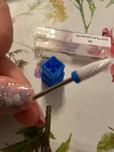 Taladro eléctrico para uñas, brocas de cerámica para limpieza de cutículas, fresa rotativa para manicura y pedicura