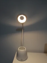 Bracket-Pen-Holder Desk-Light Table-Lamp Dimming Touch-Night-Light Learning-Multi-Function