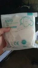100 piezas de KN95 cara máscara antivirus 5 capa de polvo puerto PM2.5 mascarillas fpp2 protección mascarilla sanitaria entrega rápida