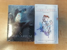 Juego de cartas del Tarot del Fuego, oráculo, guía electrónica, Linestrider Dreams, juguete de adivinación, Estrella giratoria, Muse, Hoodoo occulta