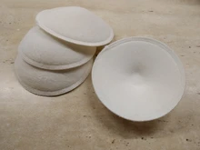 4 Uds. Blanco nuevo, almohadillas de bambú para lactancia, lavables, impermeables, almohadillas de pechos reutilizables