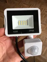 LED Floodlight Reflector Induction-Lighting Motion-Sensor Warm White Waterproof IP66