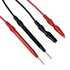 QHTITEC Electrical Multimeter Test Leads Set with Alligator Clips Test Hook Test Probes Lead Professional Kit 1000V 10A CAT.II 6