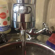 Kitchen Faucet Nozzle Sprayer Shower WATER-ROTATABLE-FILTER Stainless-Steel Splash-Proof