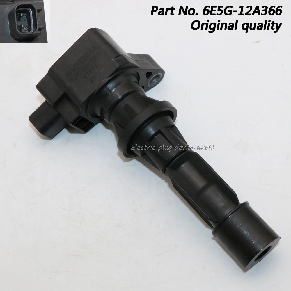 

Катушка зажигания OE #6E5G-12A366 для Ford Fusion Mercury Milan 2,3 4cyl & 3.0L 2006-2009 UF516 6E5Z12029AA 6E5G12A366AD 11ICPA624