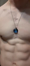 Colgante de cúpula de cristal con 12 signos del zodiaco para mujer, collar con constelaciones, joyería de moda para mujer, Cáncer de Virgo, Aries, Gemini, regalo de cumpleaños