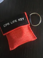 Mascarilla de reanimación RCP con llave de la vida, protección facial para natación, gimnasio, primeros auxilios, herramientas de rescate, rcp, uso escolar, 2 unids/lote