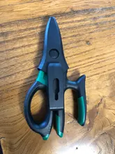 LAOA-Tijeras de electricista de 7 pulgadas, cortador de alambre, herramientas de prensado de Terminal de corte, 1,5-4mm cuadrados