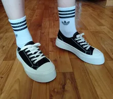 Zapatillas de deporte para mujer, zapatos deportivos con plataforma Lolita, calzado informal Vintage, botas japonesas de tenis de cabeza redonda para mujer 2021