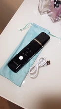 Blackhead-Removal Facial-Lifting-Machine Light-Therapy Ultrasonic-Skin-Scrubber Peeling