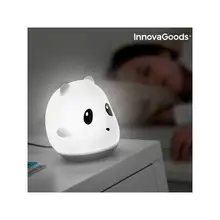 Сенсорная лампа перезаряжаемая силиконовая панда InnovaGoods