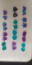 Molde de resina Epoxy para pendientes, molde de silicona para manualidades, joyería, pendientes, herramienta de fabricación de colgantes