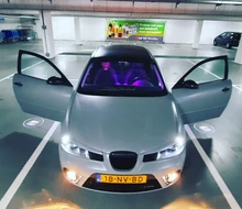 Proyector láser para coche, luz de bienvenida para puerta, lámpara fantasma para Seat León, Ibiza, Alhambra, Niva, Kalina, Priora, Granta, 2 unidades