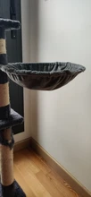 Cat Hammock Pet-Bed Hanging Sleeping-Kennel Install-On-Cat-Tree Soft Plush Dia Big-Capacity