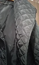 Fit Coat Spring Women Parkas Cotton-Padded Black Autumn Long Fashion EAM New Loose 19a-A319