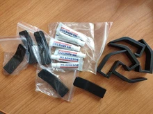 Double-Hook Kitchen-Accessories Bathroom Clothes Bedroom Black White For Livingroom 5PCS