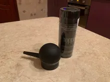 Aplicador de queratina para la pérdida del cabello, polvos de fibra de construcción para el crecimiento del cabello, Spray de estilismo, extensión de polvo de Color para adelgazamiento