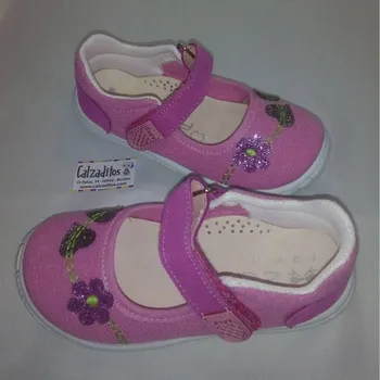 

Mary Janes fuchsia color padded with velcro, Dobsons.com Girls