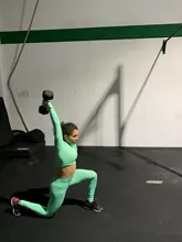 Conjunto de Yoga sin costuras para mujer, ropa deportiva de entrenamiento, gimnasio, Top corto de manga larga, Leggings de cintura alta, trajes cortos, 2/3/5 Uds.