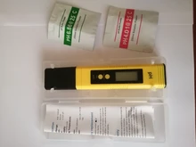 Bolígrafo LCD digital medidor del pH cuya precisión es 0,1, calibrador automático para agua, vino, orina, piscina y acuario