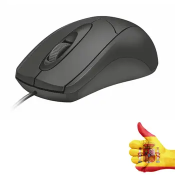 

Mouse Trust optical USB wired Mouse's office portable Computer TRUST MOUSE ZIVA OPTICAL IMAGING. USB. BLACK Windows Mac