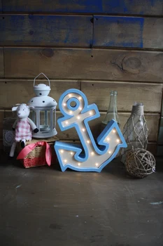 

Children's night light anchor, Blue