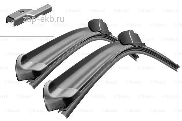 Bosch wiper blades frameless AeroTwin 650*575mm mount push button | Автомобили и мотоциклы