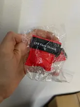 1 Uds nuevo respirador llavero de máscara protector facial de emergencia Primeros Auxilios CPR máscara para herramientas de cuidado de salud cara escudo 8 colores